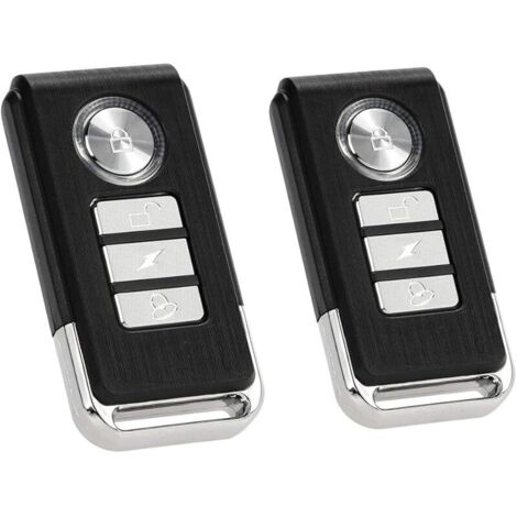Télécommande 2 Pack, Compatible pour Les Alarmes M64 / M641 / M642 / M70 / M701 / M702 / Z07 / Z08 / Z09