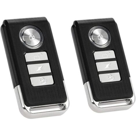 Télécommande 2 Pack, Compatible pour Les Alarmes M64 / M641 / M642 / M70 / M701 / M702 / Z07 / Z08 / Z09