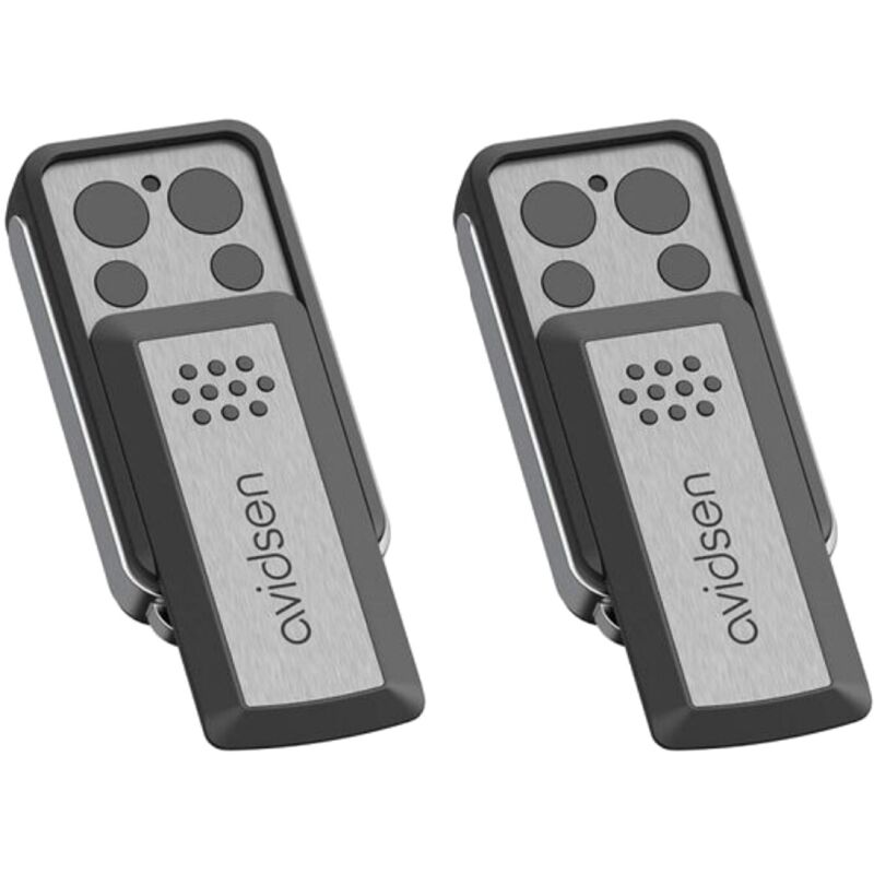 Lot de 2 Télécommandes 4 boutons à clapet - Avidsen