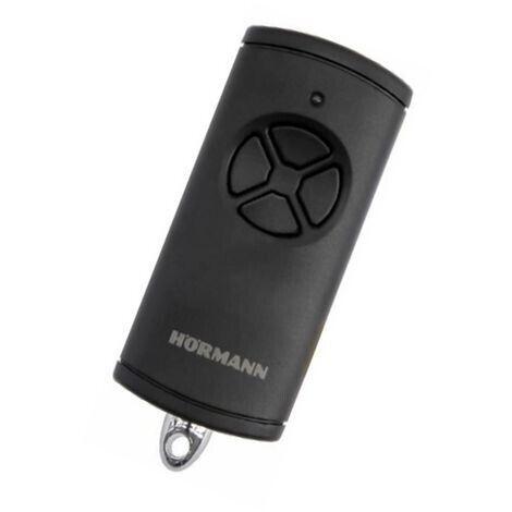 Télécommande émetteur 4 canaux 868 MHz – BiSecur – Alimentation 3V – Compatible avec émetteurs Hormann – Couleur noir mat - HSE4BS