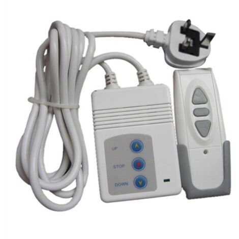 Télécommande 433 MHz pour Écran de Projection, Rideau Électrique, Sans , Commutateur, Récepteur, Prise Britannique