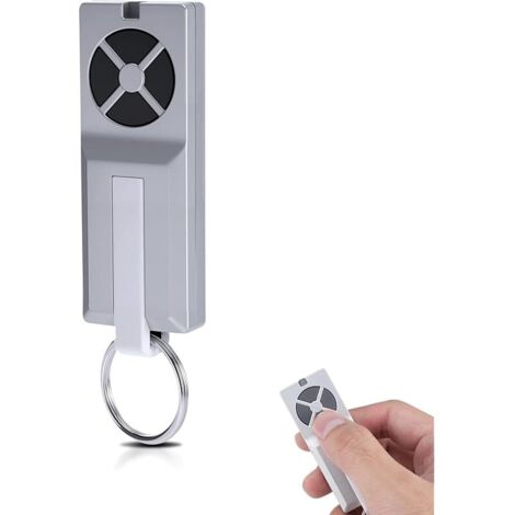 Télécommande 433,92 MHz pour ouvre-porte de garage compatible avec Chamberlain TX4RUNI, émetteur manuel télécommand compatible avec Chamberlain TX2EV TX2REV TX4UNI ML510EV ML700EV (1 pièce)
