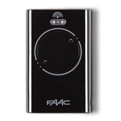 Télécommande 433MHz pour motorisations – 2 boutons – Programmable par auto-apprentissage – Compatible avec FAAC