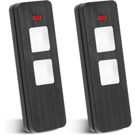 Télécommande 868MHz pour Porte de Garage, Télécommande à 2 Canaux Compatible avec SOMloq2, pour 4018V000 4/4015862001900/S10019-00001 (2pcs)