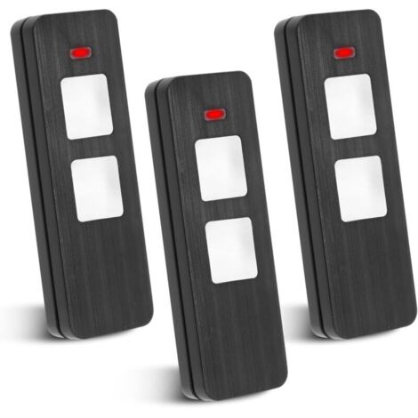 Télécommande 868MHz pour Porte de Garage, Télécommande à 2 Canaux Compatible avec SOMloq2, pour 4018V000 4/4015862001900/S10019-00001 (3pcs)