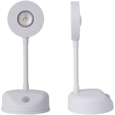 Télécommande à détecteur de mouvement, 3 températures de couleur, rechargeable, intensité variable, facile à installer (blanc)