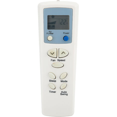 Telecommande ABS blanco crema para aire acondicionado LG, 10 m de alcance