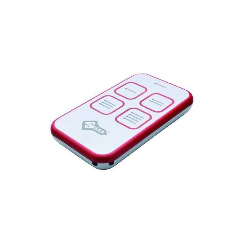 Silca - Télécommandes multifréquences Air-4V Blanc/Rouge