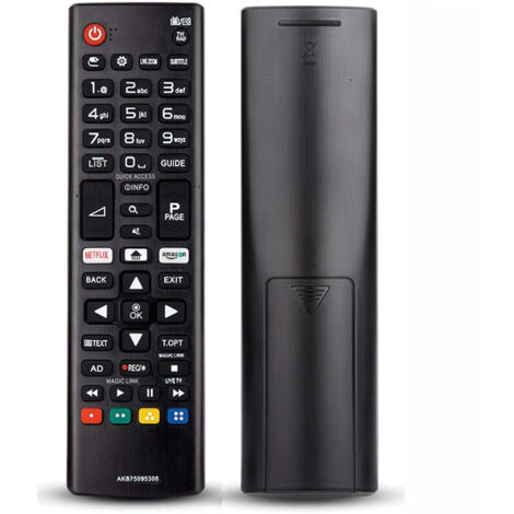 Télécommande anglaise AKB75095308 pour téléviseurs intelligents LCD LG deng-Crezuo