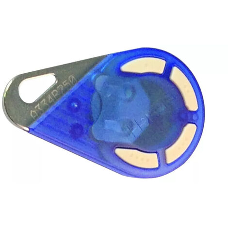 Télécommande bi-tech 4 boutons -  EVICOM - Bleu