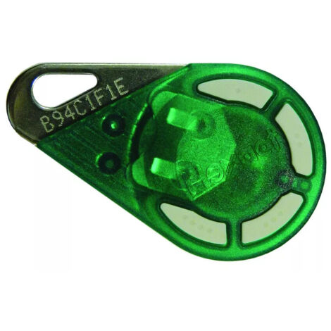 Télécommande bi-tech 4 boutons - EVICOM - Vert