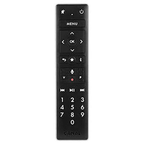 Télécommande Canal+ Le Cube HD WiFi – Bluetooth – Compatible avec divers décodeurs – Accès facilité sans visée directe