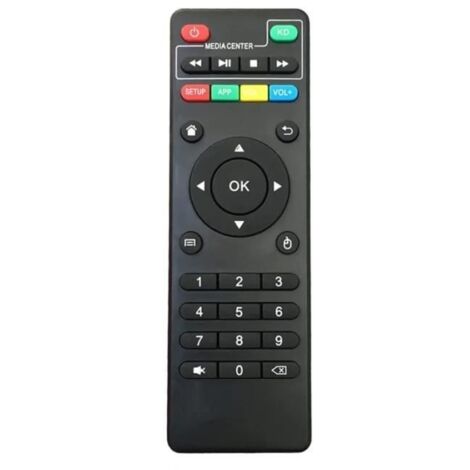 Télécommande Boîtier décodeur - Compatible X96mini, X96w, X96qpro - Couleur noire - SET A[F8931]