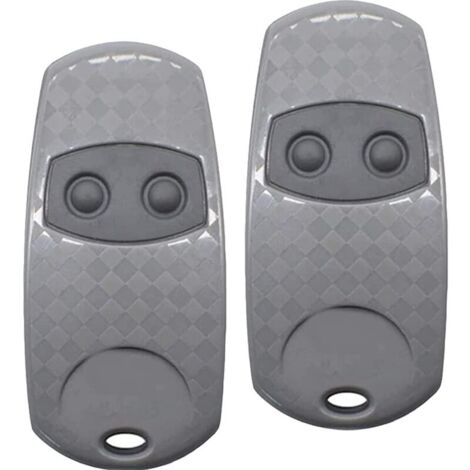 Télécommande Came Top 432EE,2 Telecommandes Portatives 433,Compatibles avec Télécommande de Porte Et de Garage Top432NA/432/432EV/