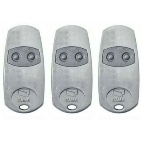 SJQKA Télécommande Came TOP432EE d'origine, lot de 3. Fréquence du code fixe : 433,92 MHz.