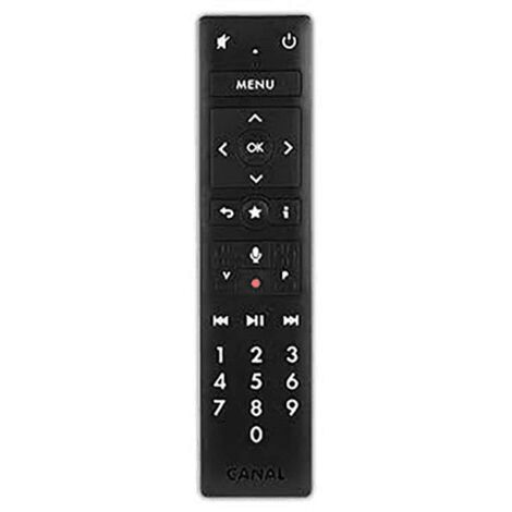 Télécommande Canal+ Le Cube HD WiFi – Bluetooth – Compatible avec divers décodeurs – Accès facilité sans visée directe
