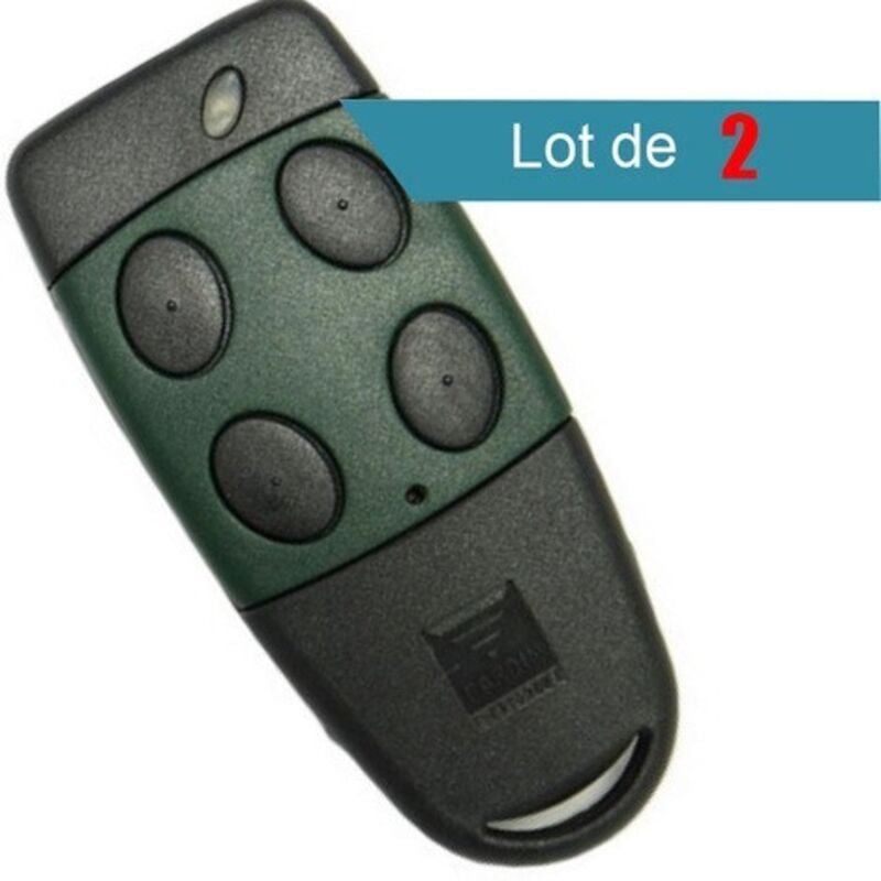 Pack de 2 Télécommandes CARDIN S449TX4