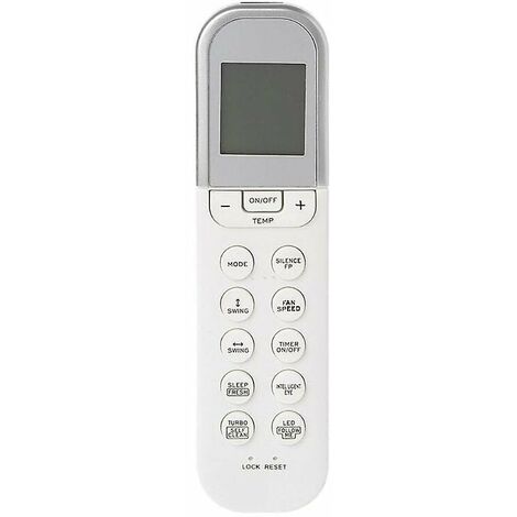 Télécommande compatible climatiseur - Midea Rg36f /bgef Rg36f2 /bgef Rg36f4 /bgef