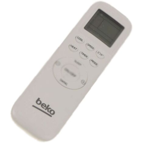 Télécommande compatible climatiseur mobile Beko 9178016228 – Contrôle précis – Remplacement facile – Accessoire pratique