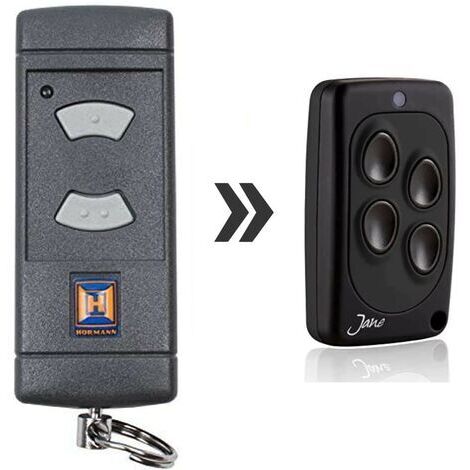 Télécommande compatible HÖRMANN HSM4 HS4 HSE2 – Fréquence 40,685 MHz – 4 canaux pour motorisations – Boîtier antidérapant - 685MHZ