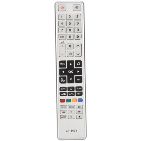 Télécommande CT‑8035 facile à utiliser pour téléviseur LED HD Toshiba CT‑8040 CT‑8533 CT‑8543 CT‑8528