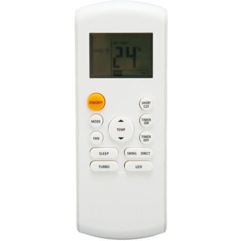 Télécommande de climatisation avec rétroéclairage LED de remplacement pour RG57B1 BGE RG57B2 BGE RG57B BGE RG57 BGE RG57A BGE RG57A6