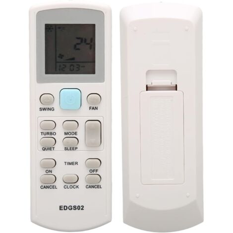 Rapanda – Télécommande de climatiseur DAIKIN APGS02 ECGS02 – Remplacement ABS résistante à l'usure – Compatible ACSON – Utilisation simple