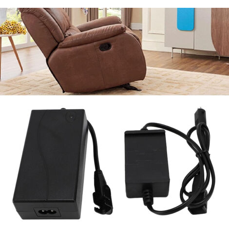 Télécommande de Fauteuil Roulant Universelle à 2 Boutons avec Base et Récepteur pour Reclinage Électrique ABS EU Plug 100-240V
