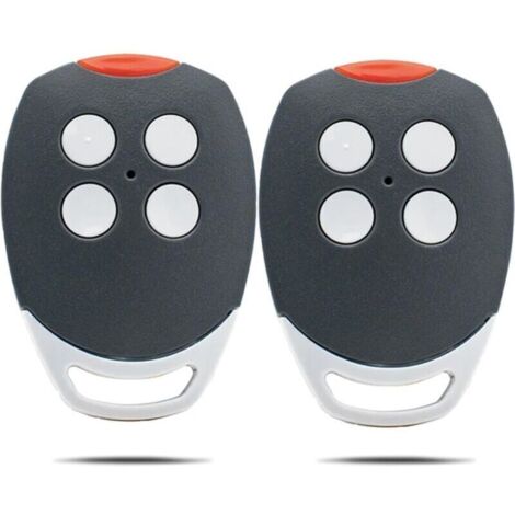 Télécommande de garage compatible Ditec GOL4C ZEN2C ZEN4C – Lot de 2
