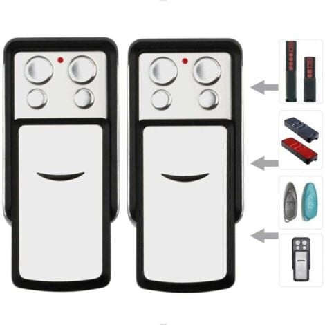 UNION Télécommande de Garage Sdre-4031 868Mhz Compatible pour Télécommande Sommer 868Mhz 4020 4026 TX03-868-4 4021 4025 4011 4031 4035 Porte de Garage Rolling Code 868Mhz (Smile-2PACK)