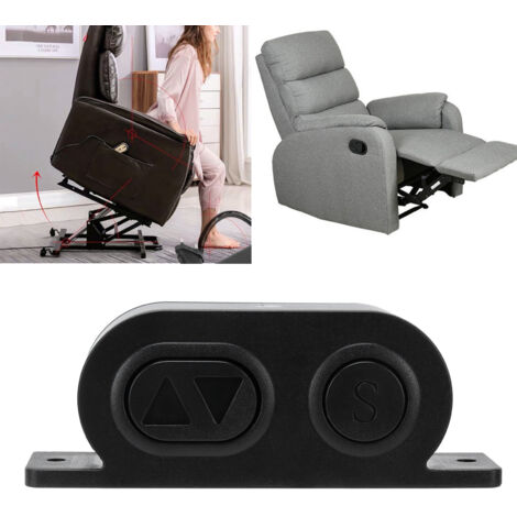 Télécommande de Levage Électrique 5 Pin pour Table d'Enfant et Sofa – Contrôleur ABS 9cm avec Microswitch et 5A