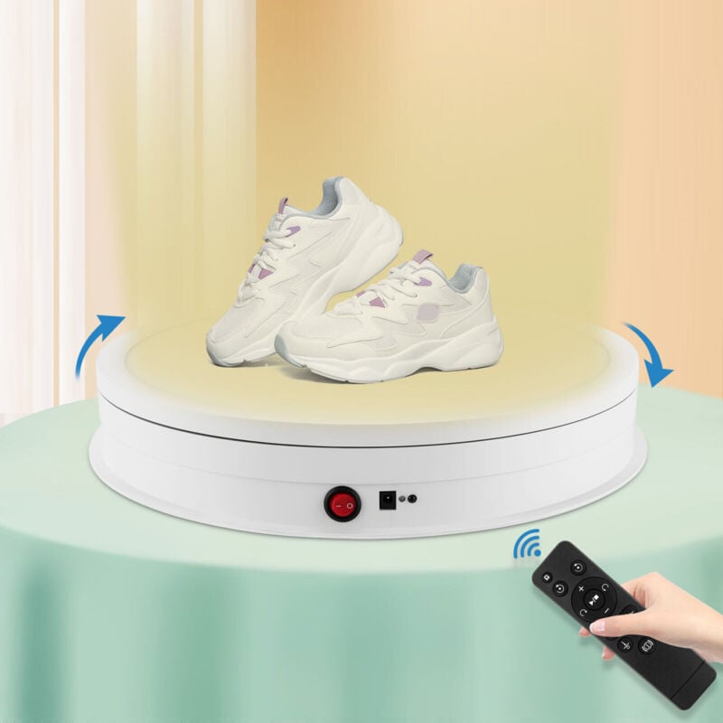 Télécommande de plateau tournant électrique de support D'affichage rotatif de 360° pour le produit