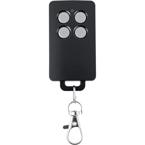 Télécommande de Portail 4 Canaux Compatible avec SCS Sentinel AAM0121,Code Roulant Fréquence,d'Émission 433,05 MHz à 434,79 MHz - Portée 50m - Pour Portail et Porte de Garage - Incl. Pile CR2032