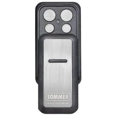 Télécommande de portail 4 canaux – Émetteur radio 868 MHz – Portée 50 m – Compatible récepteurs SOMMER