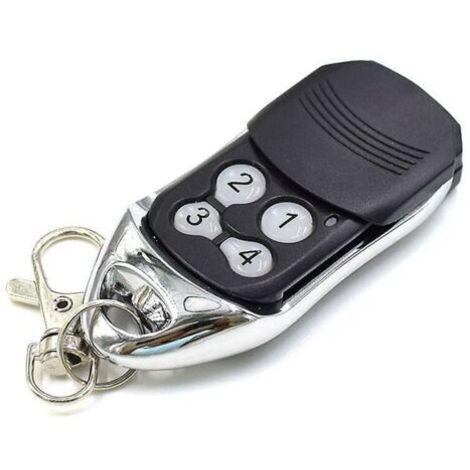Télécommande de porte de garage 433 MHz – Émetteur portatif avec code tournant – Compatible avec modèles AVIDSEN – Utilisation facile