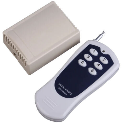 Télécommande de porte de garage 6 canaux DC12V avec boîtier de commande (type autobloquant) (C05+8012-6)