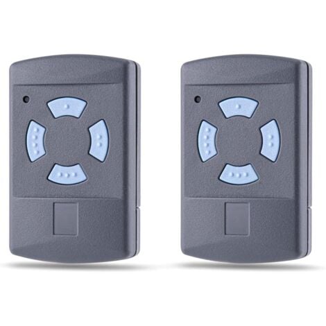 SJQKA Télécommande de porte de garage Hörmann HSM4-868, télécommande 4 boutons 868,3 MHz pour ouvre-portes de garage Hörmann SupraMatic, ProMatic, RotaMatic, LineaMatic, lot de 2