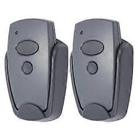 Télécommande de porte de garage (lot de 2) 868 MHz pour ouvre-porte numérique 302/304