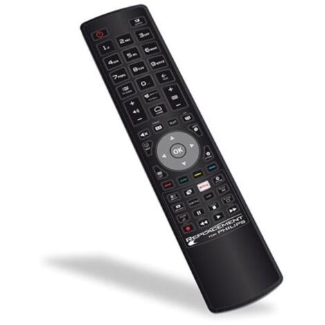 TÉLÉCOMMANDE DE RECHANGE COMPATIBLE AVEC TOUS LES TÉLÉVISEURS PHILIPS