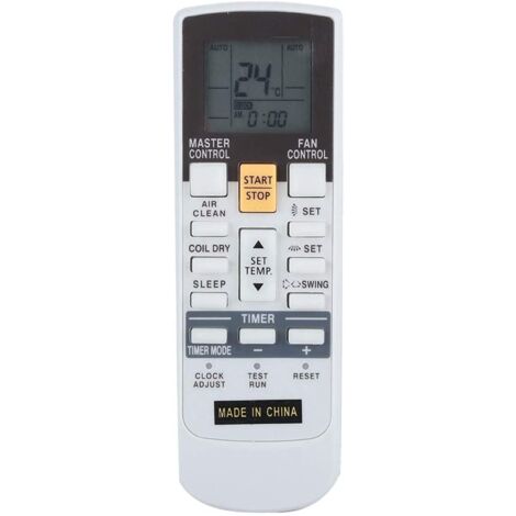 Télécommande de Remplacement de Climatiseur, Télécommande Convient pour Fujitsu AR-RY12 AR-RY13 AR-RY3 AR-RY4 AR-RY14 AR-RY11——Adélala