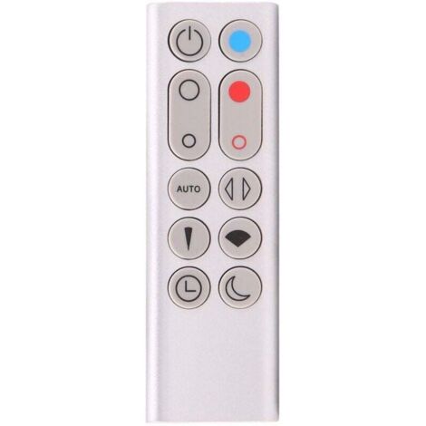 TéLéCommande de Remplacement HP02 HP03 pour Pure Hot+Cool Link Purificateur D'Air et Ventilateur (Argent)
