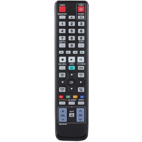 Télécommande de remplacement multifonction pour lecteur DVD Samsung AK59-00104R