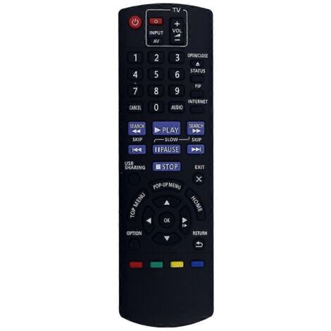 Télécommande de remplacement N2QAYB000959 pour lecteur Blu-ray