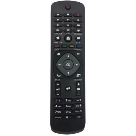 Télécommande de remplacement Philips pour téléviseurs, compatible avec toutes les télécommandes universelles Philips