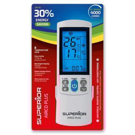 SUPERIOR Télécommande de remplacement pour MITSUBISHI RKX502A001P