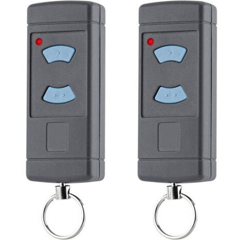 Télécommande de remplacement pour porte de garage – HSE2-868 HSM4-868 HS4-868 Émetteur portatif 868 MHz, bouton bleu, compatible avec l'ouvre-porte GARADOR Promatic (lot de 2)
