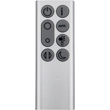 Télécommande de remplacement pour ventilateur purificateur d'air Pure Cool TP04 TP06 TP09 DP04 (argent)