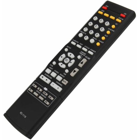 Télécommande de remplacement RC 1115 pour Denon AVR 390, AVR 591, AVR 930, AVR 1312, AVR 1612, AVR 2807, AVR 2808 et AVR 2809