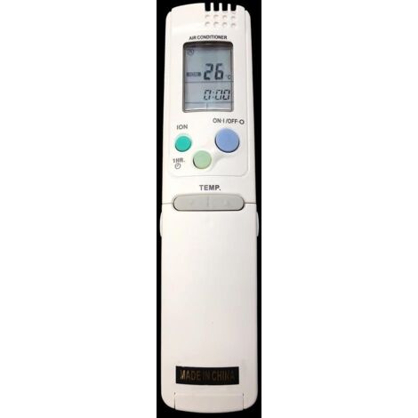 Télécommande de remplacement RCS-4MHVPIN4E pour climatiseur Sanyo (compatible avec les modèles RCS-4HVPIS4EE et RCS-3HVPSS4EE-T).