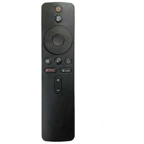 Télécommande de remplacement XMRM-006 pour boîtier TV intelligent MI Box S MDZ-22-AB (Bluetooth, commande vocale, RF, noire)